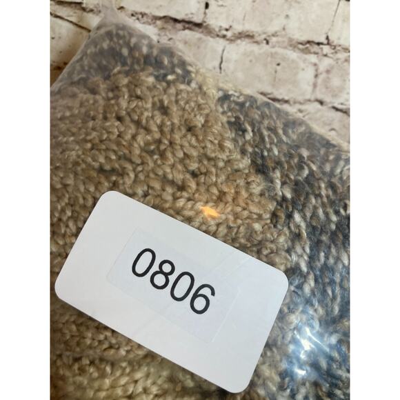 Artsy Sweater Cape Womens Beige Asymmetric Hem Pullover Boho Long Line Lagom - Picture 8 of 11